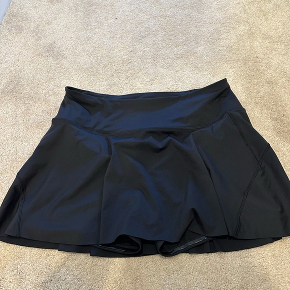 Athleta black Ace Tennis Skort 13.5" size Large - Picture 3 of 5